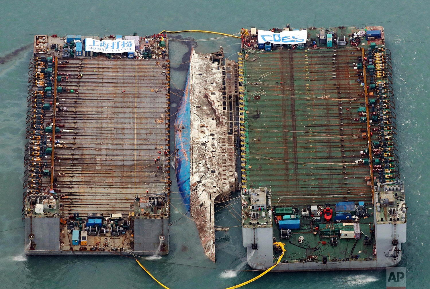 South Korea Ferry Salvage