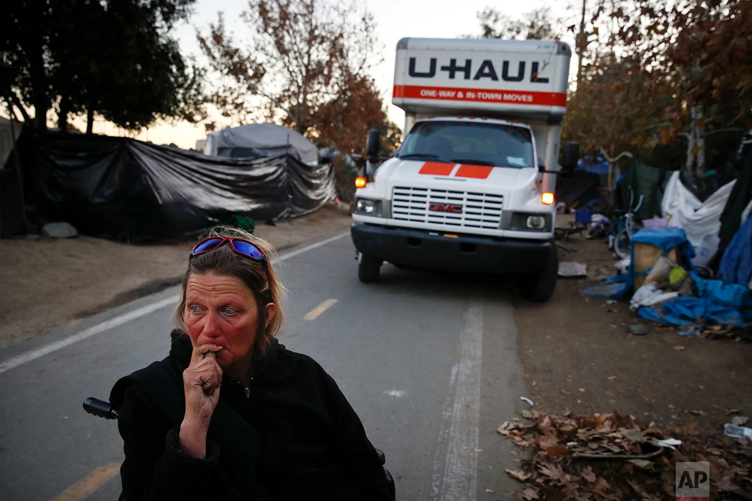 California Homeless Encapment