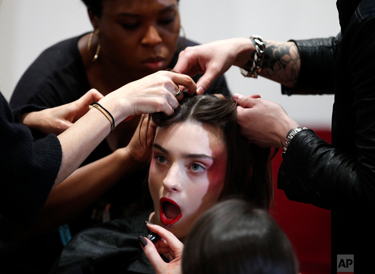 Paris Fashion Mabille Backstage