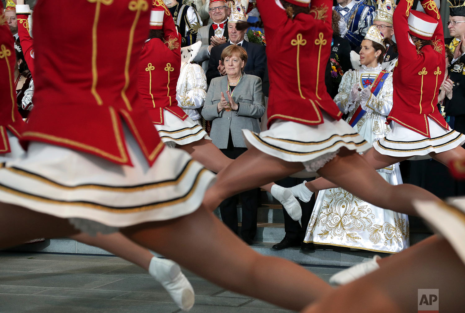 Germany Carnival Merkel