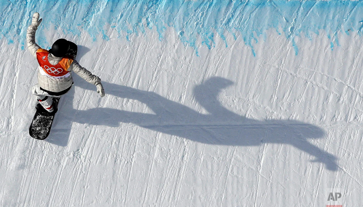 Jan Scherrer, of Switzerland, runs the course during the men's halfpipe qualifying at Phoenix Snow Park at the 2018 Winter Olympics in Pyeongchang, South Korea, Tuesday, Feb. 13, 2018. (AP Photo/Kin Cheung)