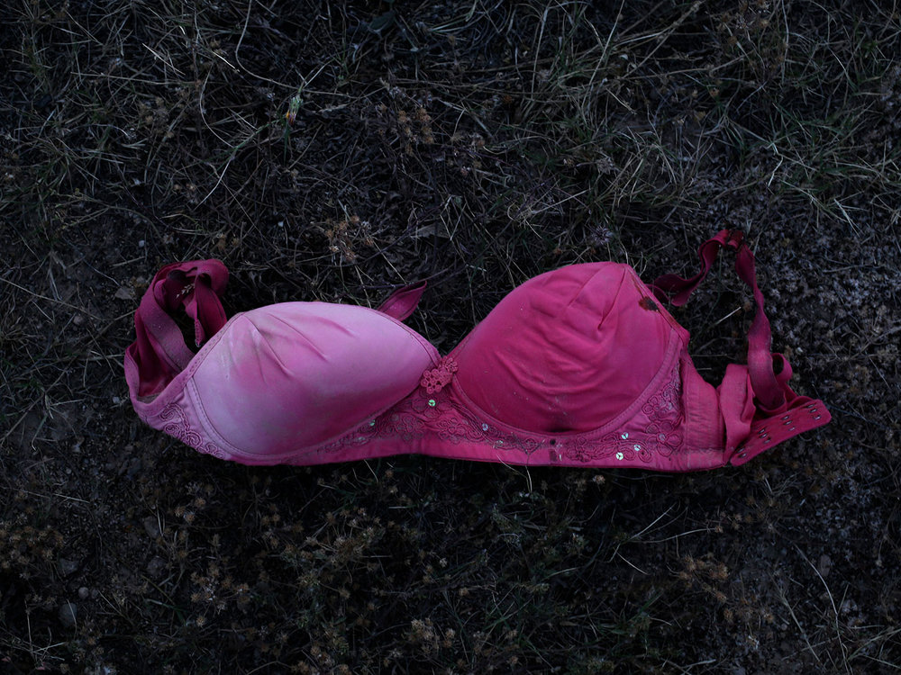  In this April 15, 2018 photo, a migrants bra, in at the southern port town of Zarzis, Tunisia. (AP Photo/Nariman El-Mofty)
 