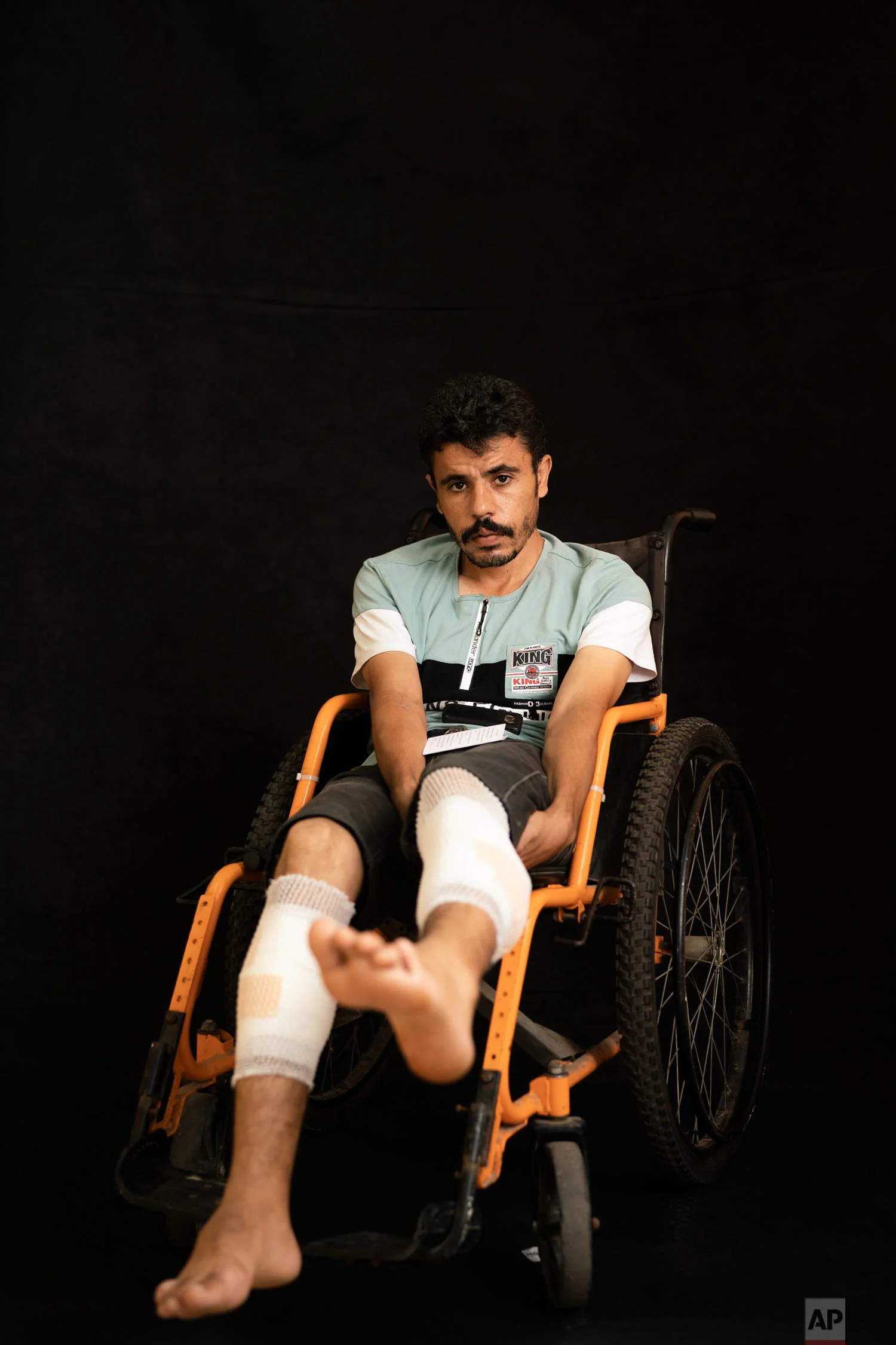 Palestinians Portraits of the Wounded