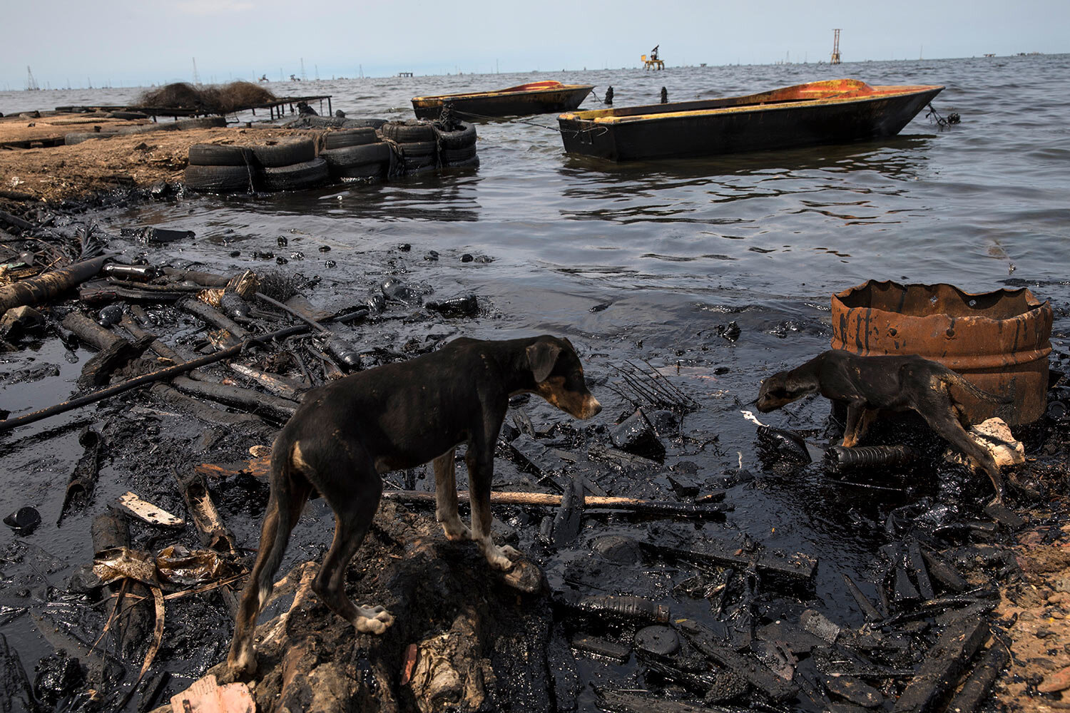 После разлива воды. Озеро Маракайбо загрязнение. Загрязнение воды разлив нефти. Озеро Маракайбо нефть. Загрязнение воды нефтепродуктами.