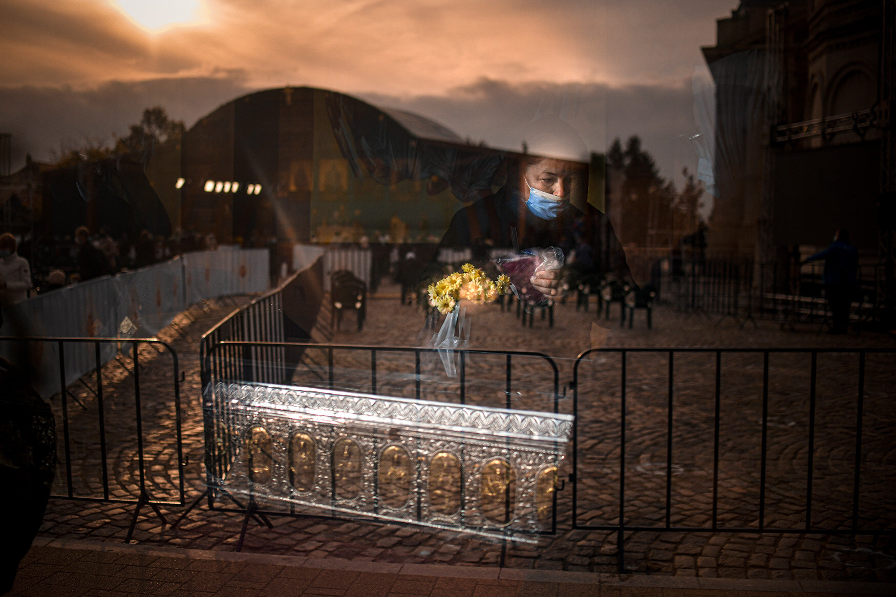 Pandemic tempers patron saint festival in Romania