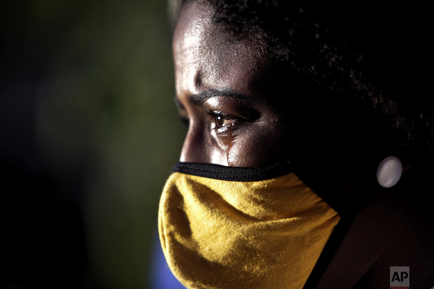 A relative cries during the funeral of Kathlen Romeu, a young pregnant woman killed by a stray bullet, in Rio de Janeiro, Brazil, June 9, 2021. Stray bullets have struck at least six pregnant women in Rio since 2017, but Romeu was the first to die,