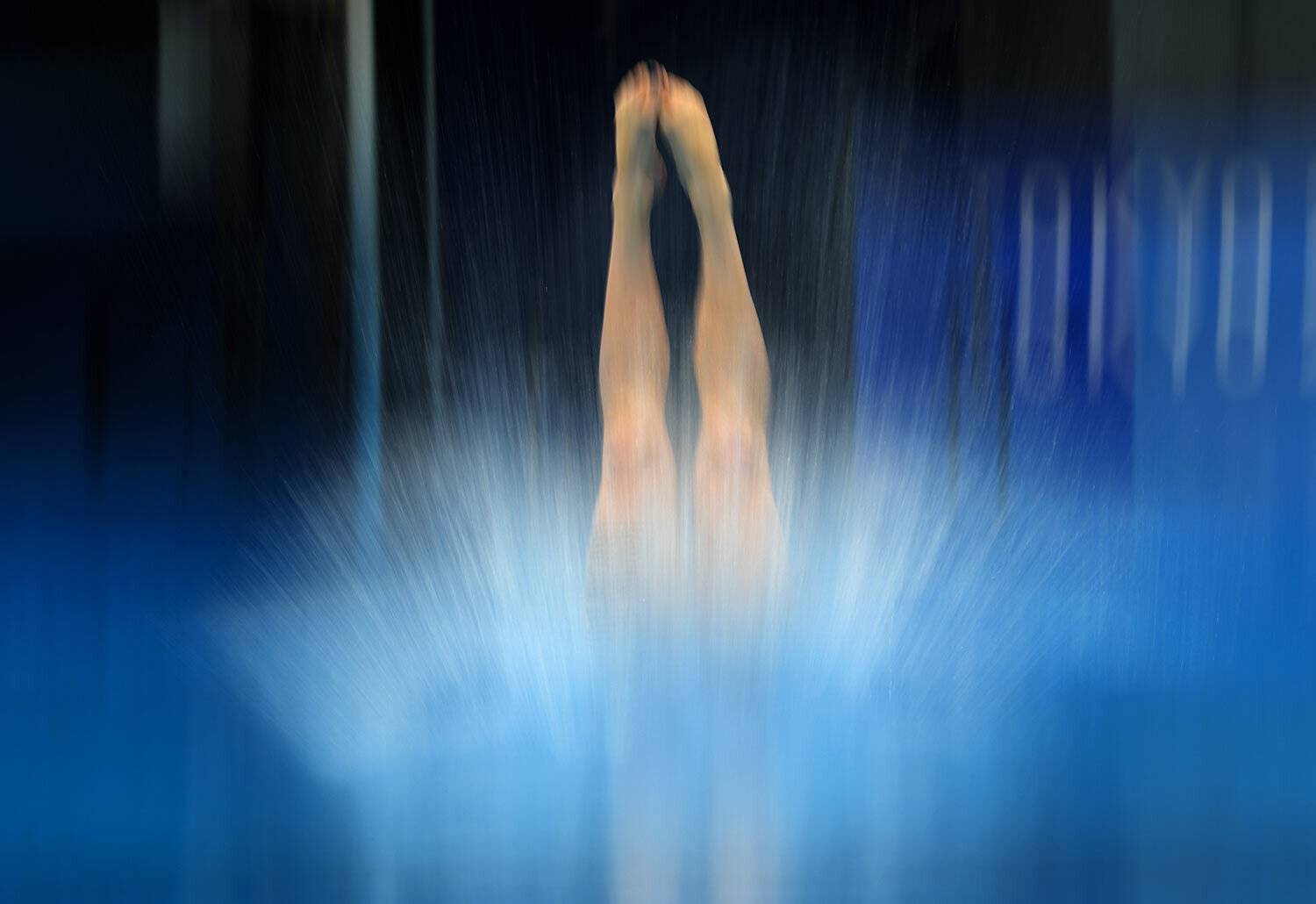  Sofiia Lyskun of Ukraine competes in women's diving 10m platform preliminary at the Tokyo Aquatics Centre at the 2020 Summer Olympics, Wednesday, Aug. 4, 2021, in Tokyo, Japan. (AP Photo/Dmitri Lovetsky) 