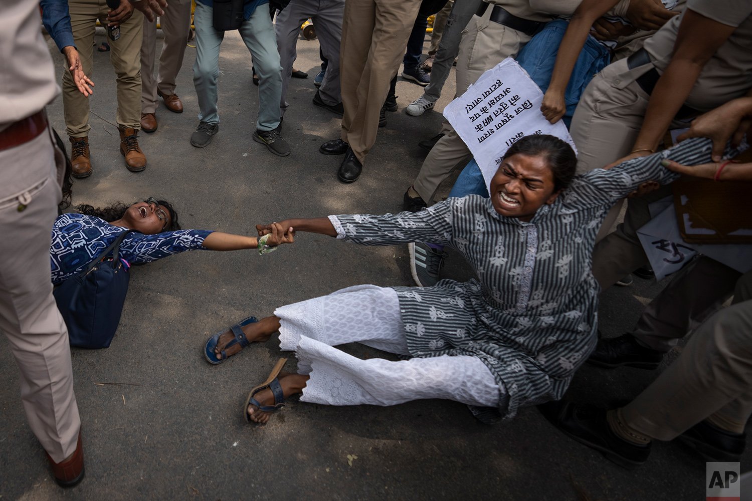 India Wrestlers Protest
