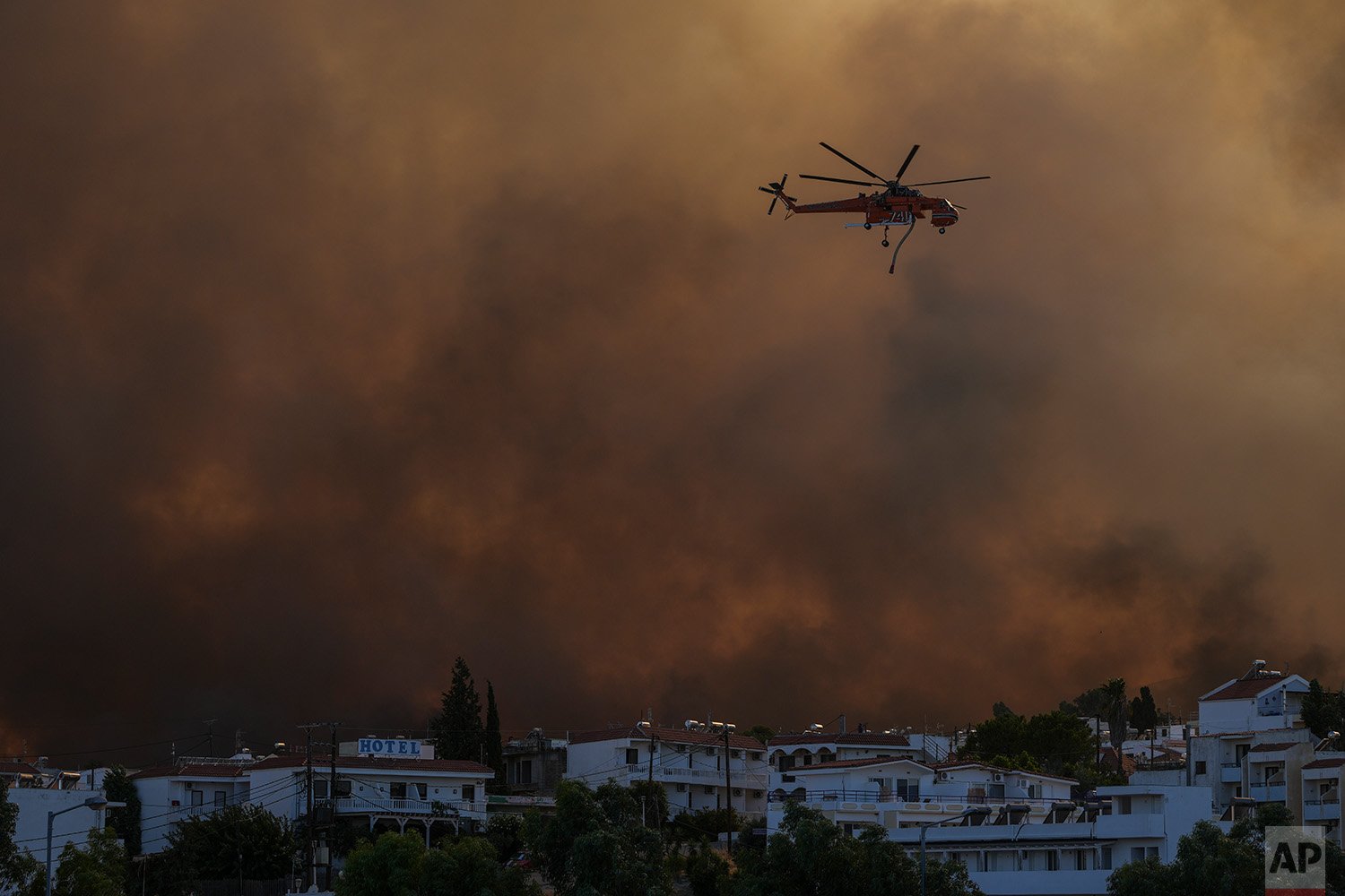 Greece Wildfires