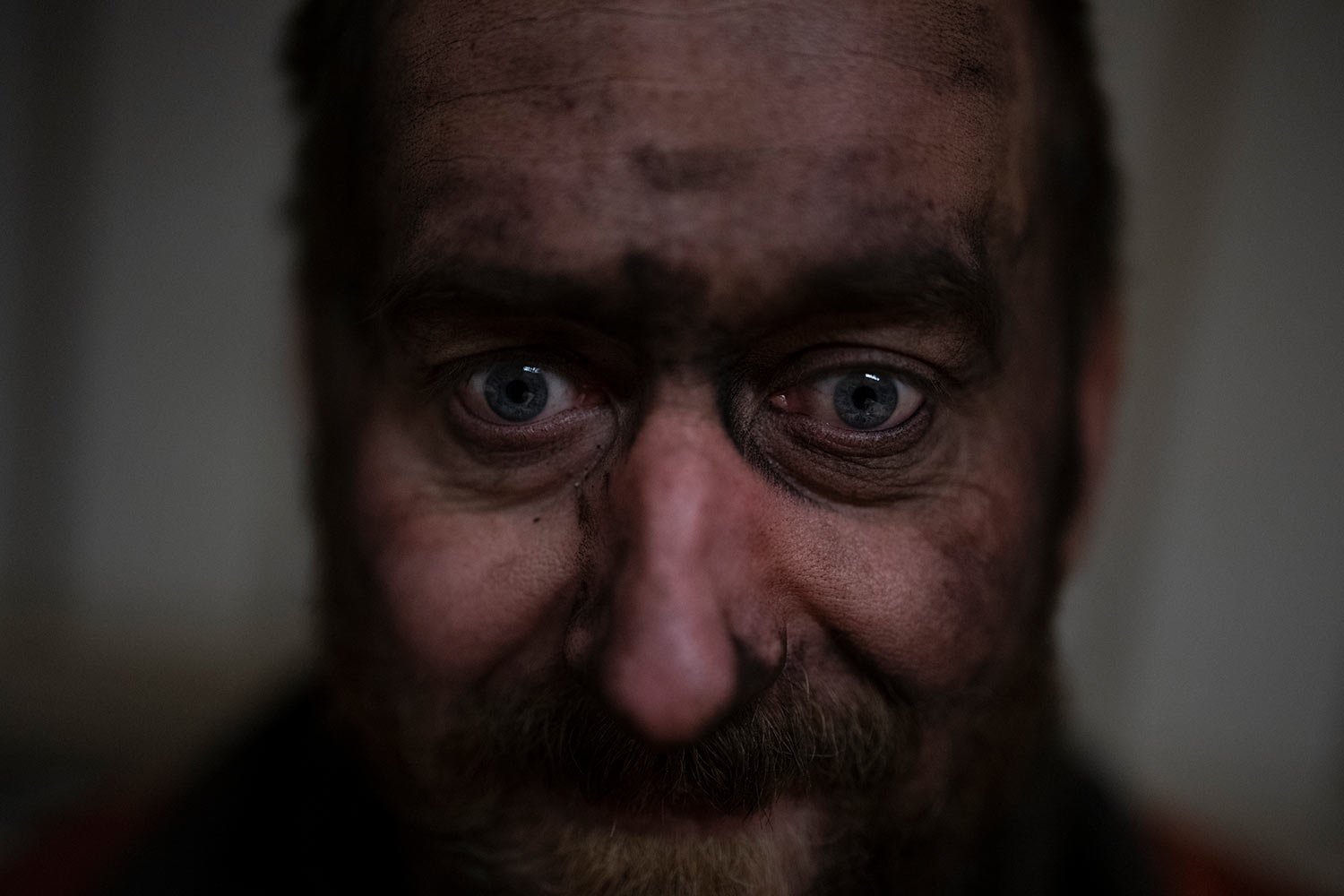  Coal miner Jonny Sandvoll poses for a portrait in the break room of the Gruve 7 coal mine in Adventdalen, Norway, Monday, Jan. 9, 2023. (AP Photo/Daniel Cole) 