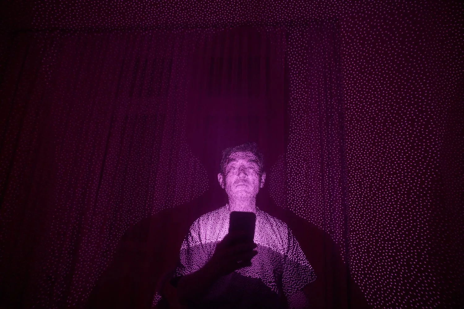 Digital Cage Infrared Photo Essay