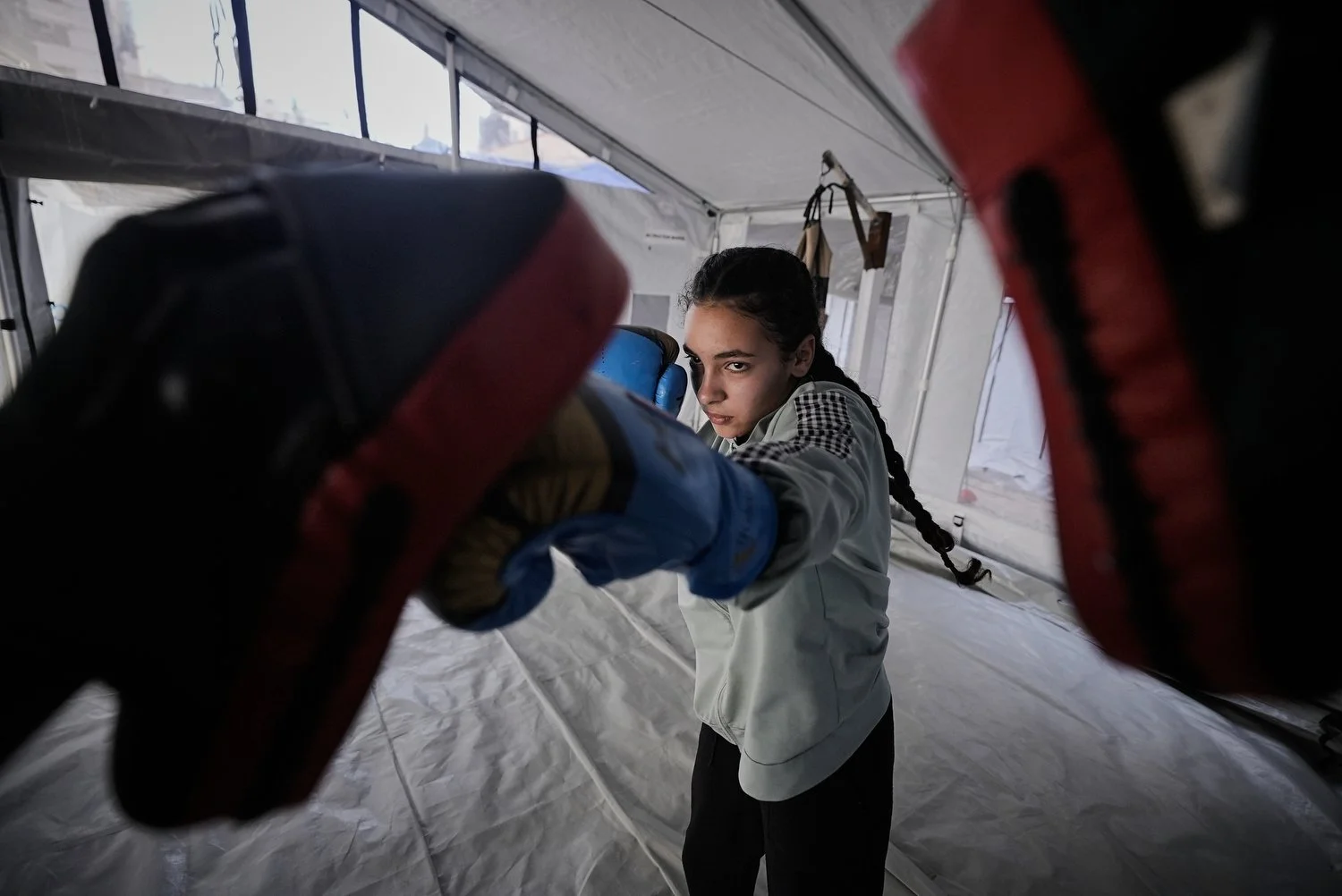 Gaza Girls Boxing