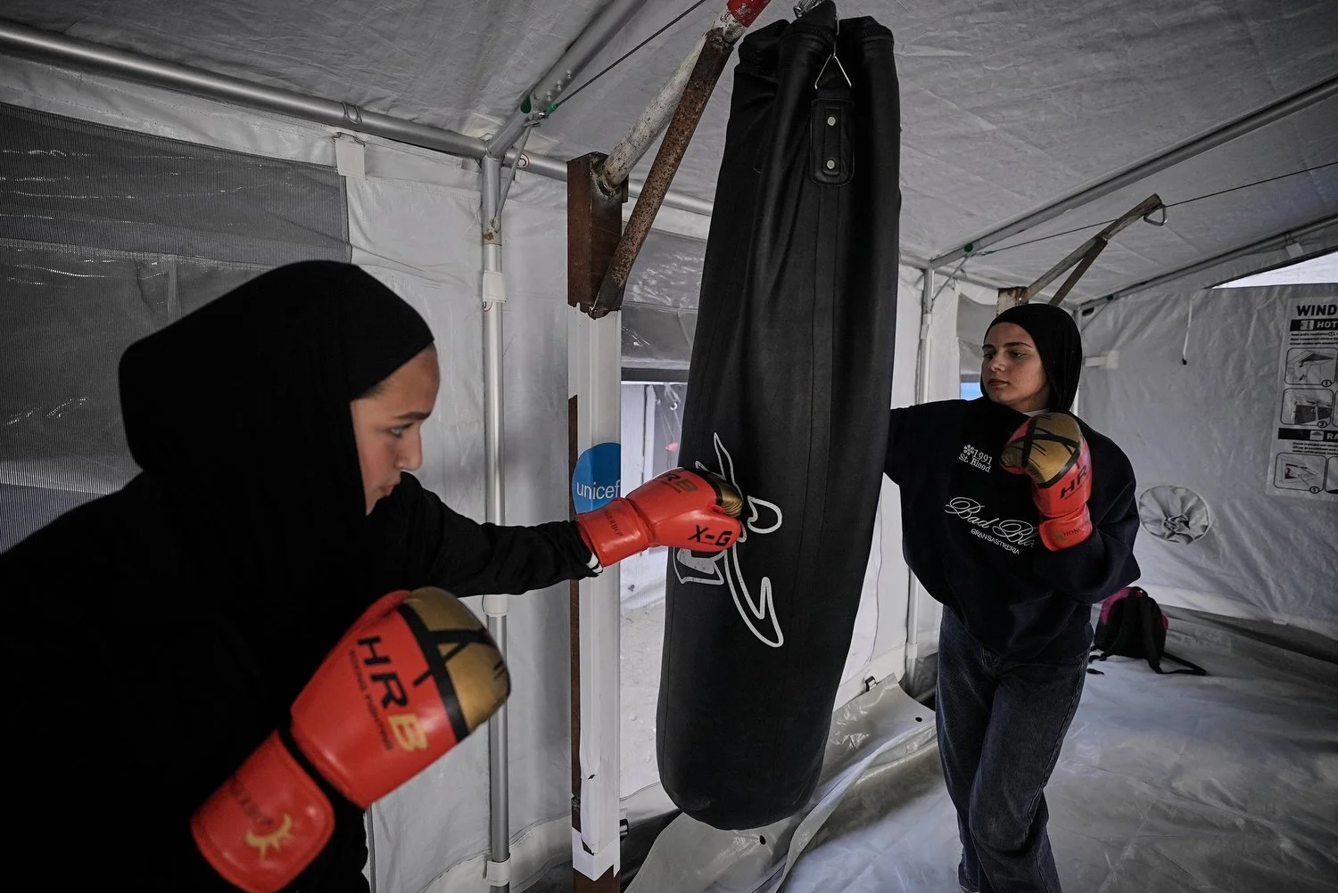 Gaza Girls Boxing