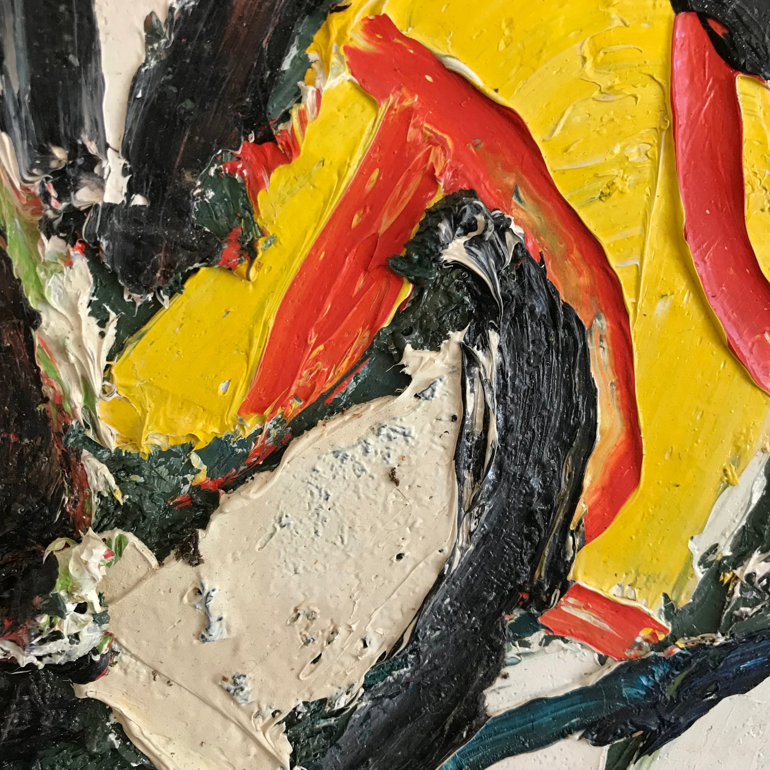 Ted-Turner-Oil-on-Board-Detail