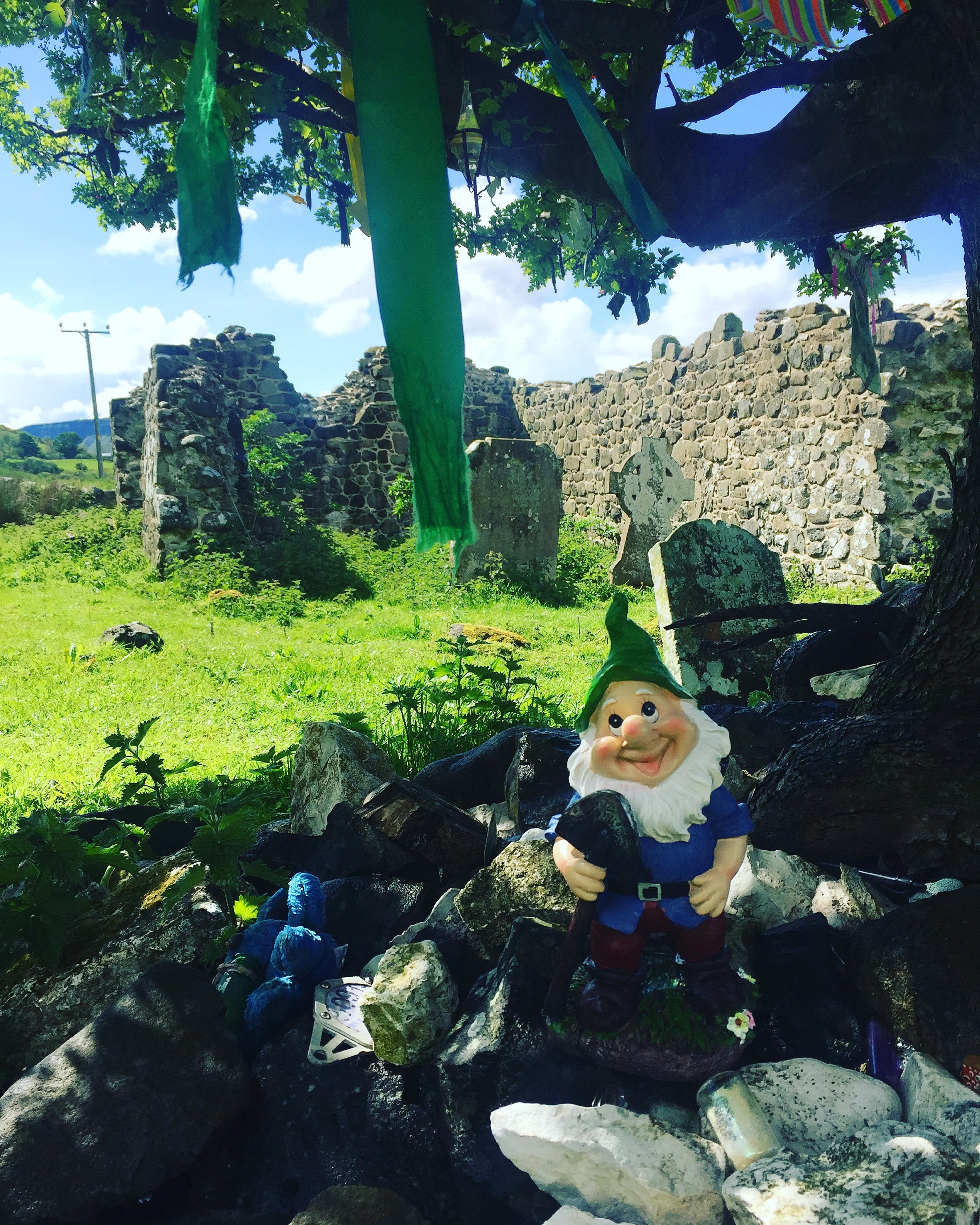 gnome_ardclinis_church_ruins_fairy_tree_thorn_roadtrip_causeway_antrim_coast_ni_explorer_niexplorer_northern_ireland_blog.jpg