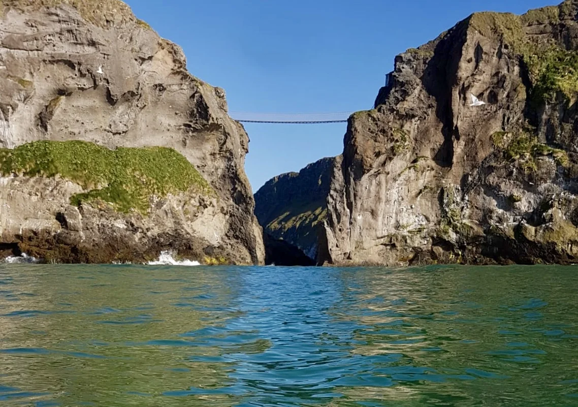 UNDER THE ROPE BRIDGE