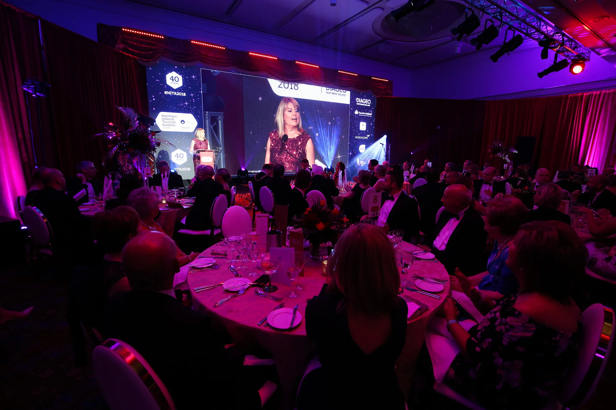 Celebrating local tourism at last year’s Northern Ireland Tourism Awards