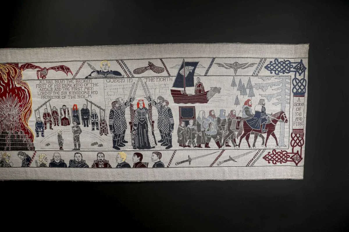 GAME OF THRONES TAPESTRY Final Section Unveiled — NI EXPLORER