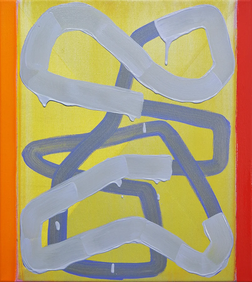 "Delirious", 2016, oil on linen, 19 x 17 inches