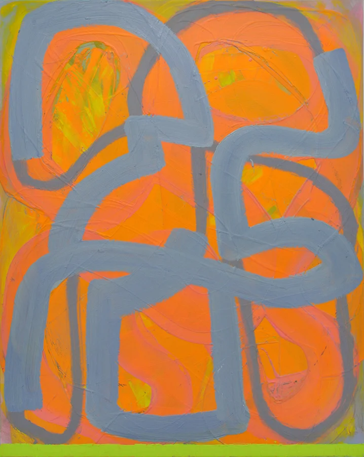 "Equinox", 2015, oil and graphite on linen, 40 x 32 inches