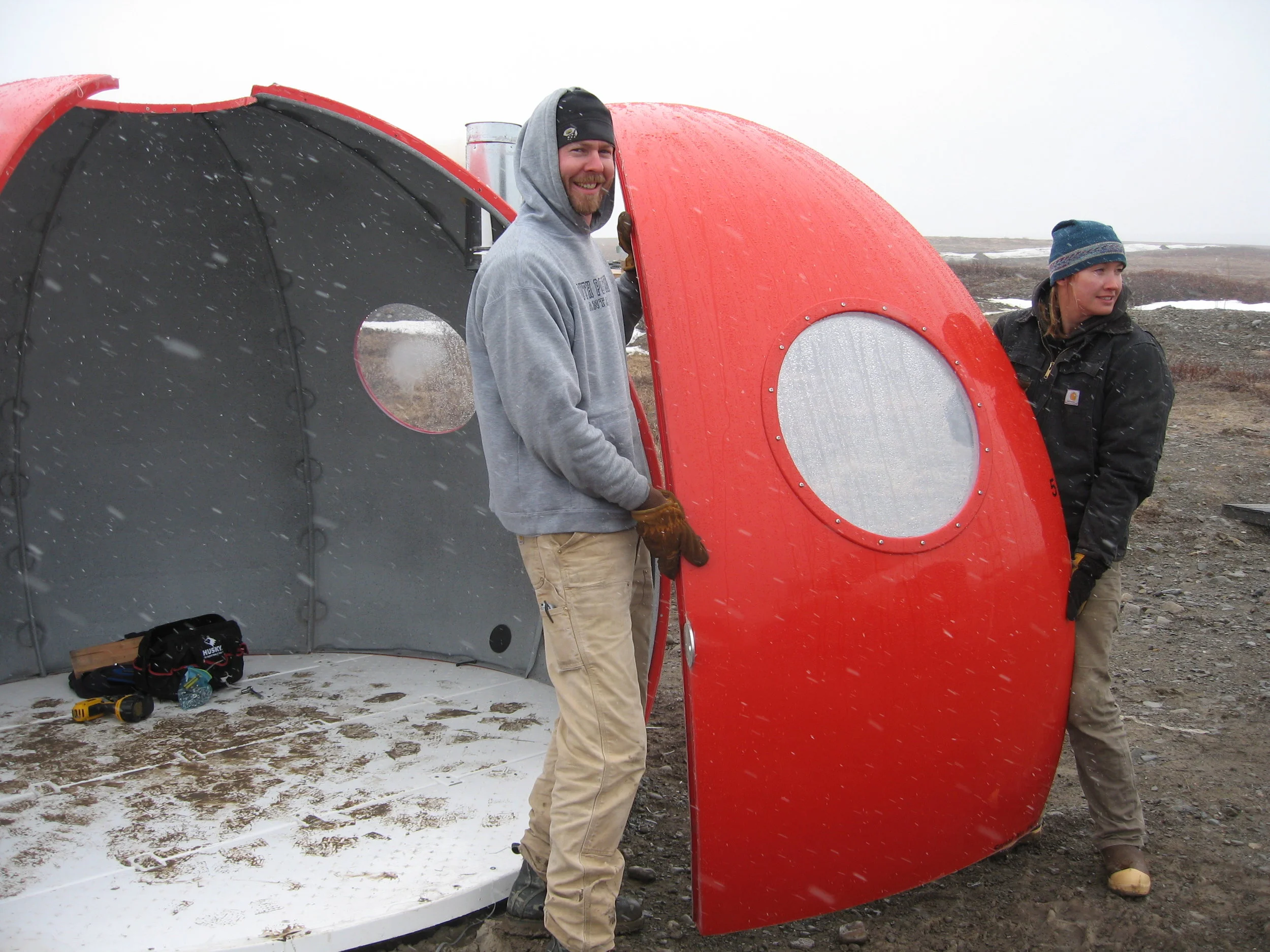 Erik Lund and Annelisa Neely take apart the Igloo