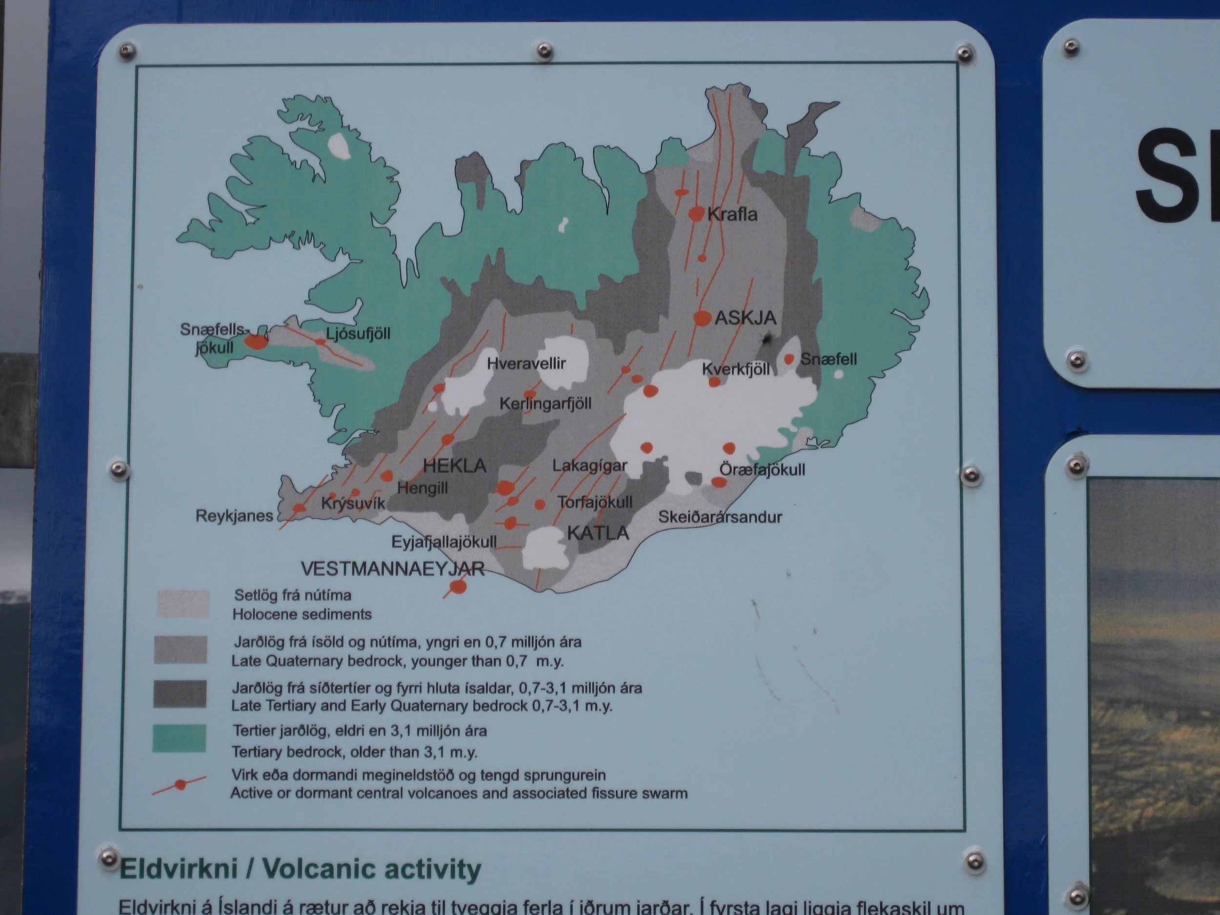 A map of Iceland shows Vatnajokull in the southeastern part of the country.