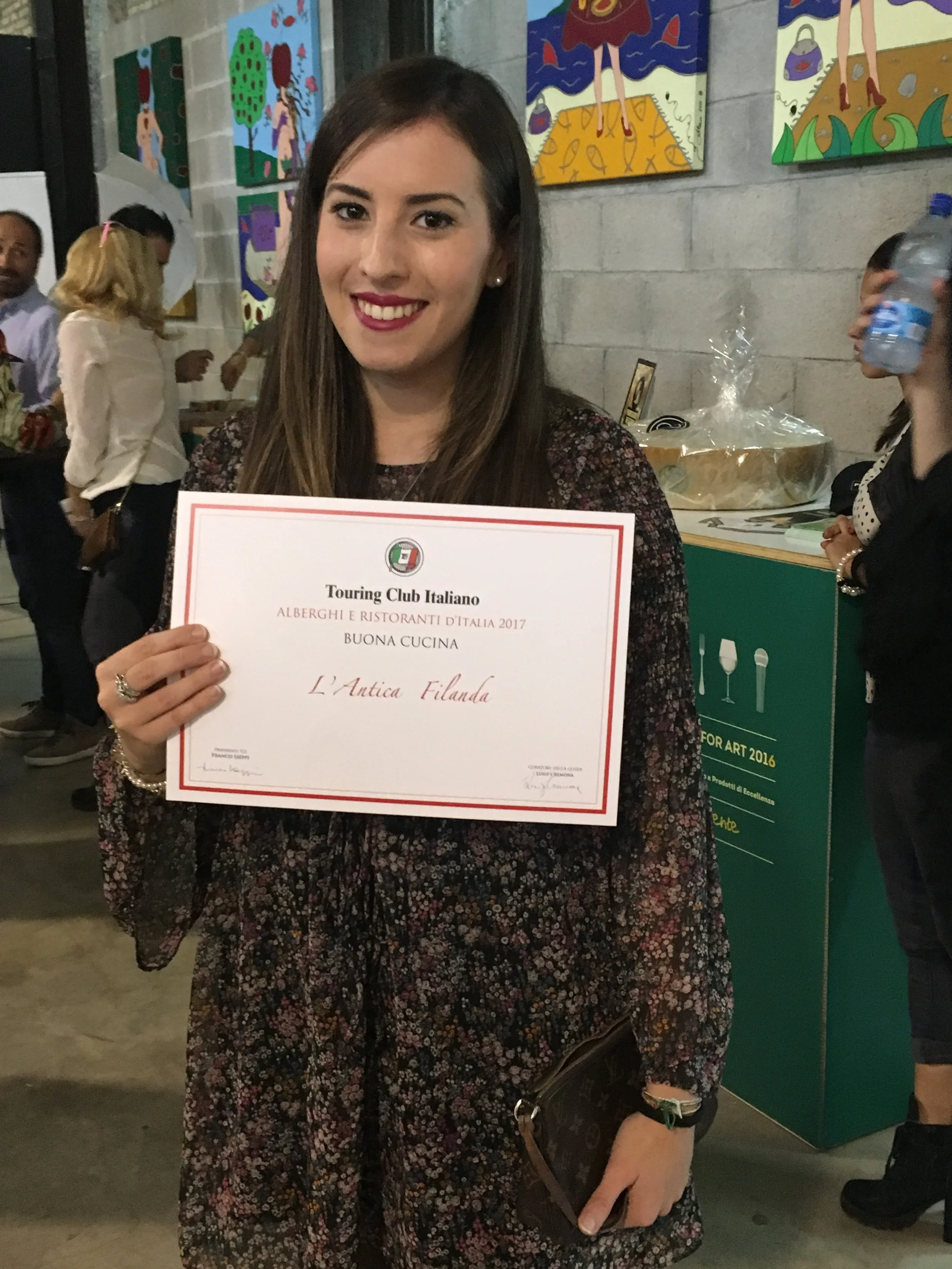 Premio "BUONA CUCINA" Touring Club 