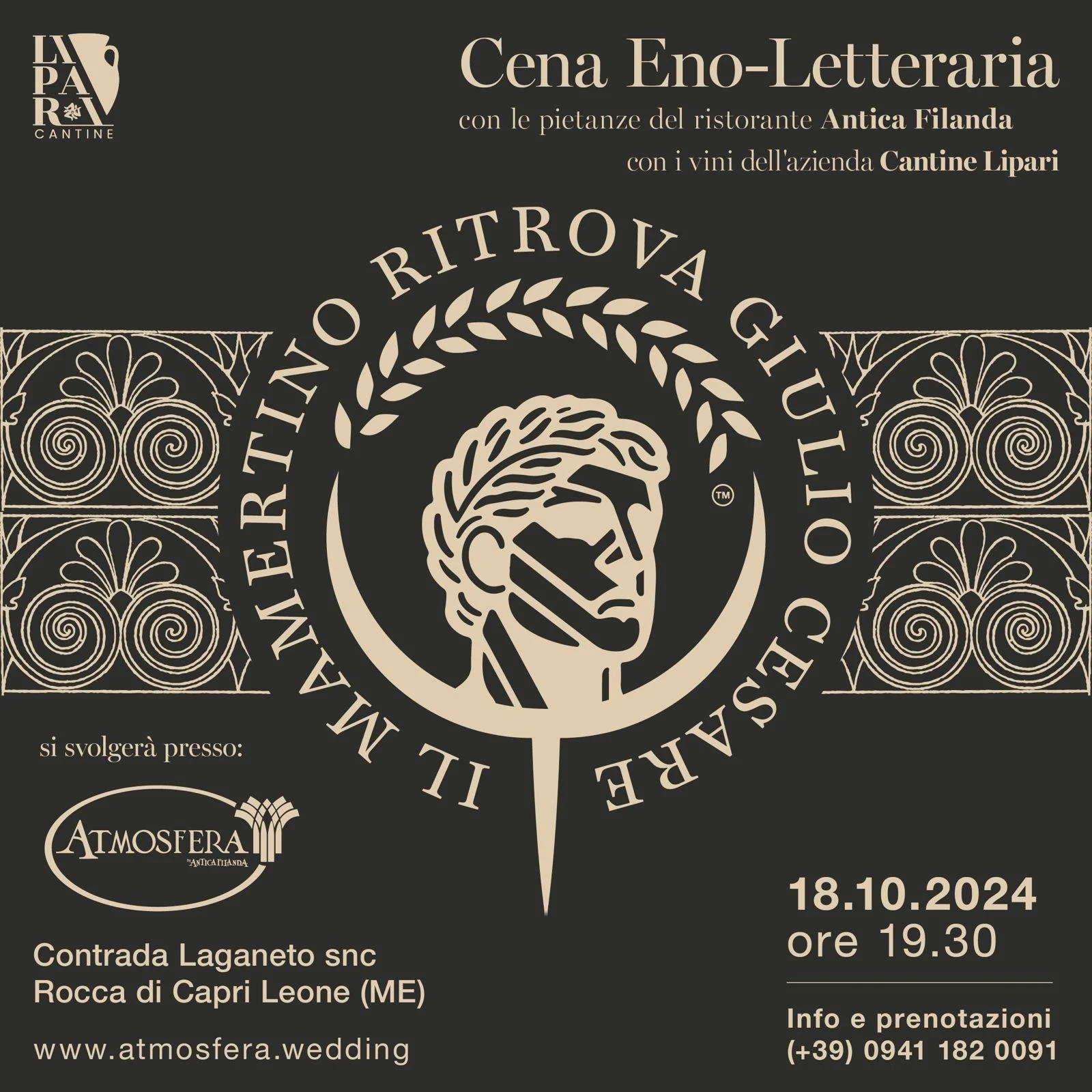 Un Viaggio Sensoriale: Serata con Cantine Lipari ad Atmosfera