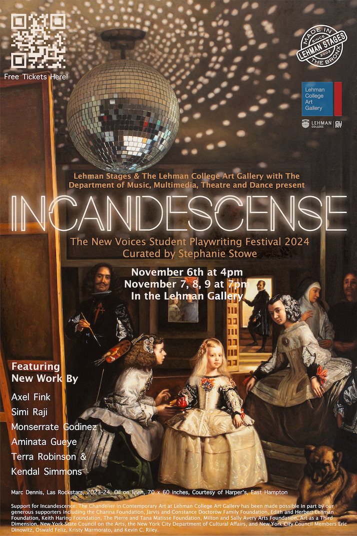 New Voices: Student Playwriting Festival Fall ’24 ”Incandescence*”