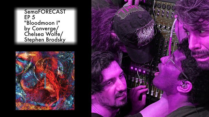 Episode 5 of the SemaFORECAST (link in bio)! We discuss Bloodmoon I by Converge/ Chelsea Wolfe/ Stephen Brodsky, an album that has been in the making for a long time. Through our discussion we hit on:
- Why we love every musician on this record
- Wha