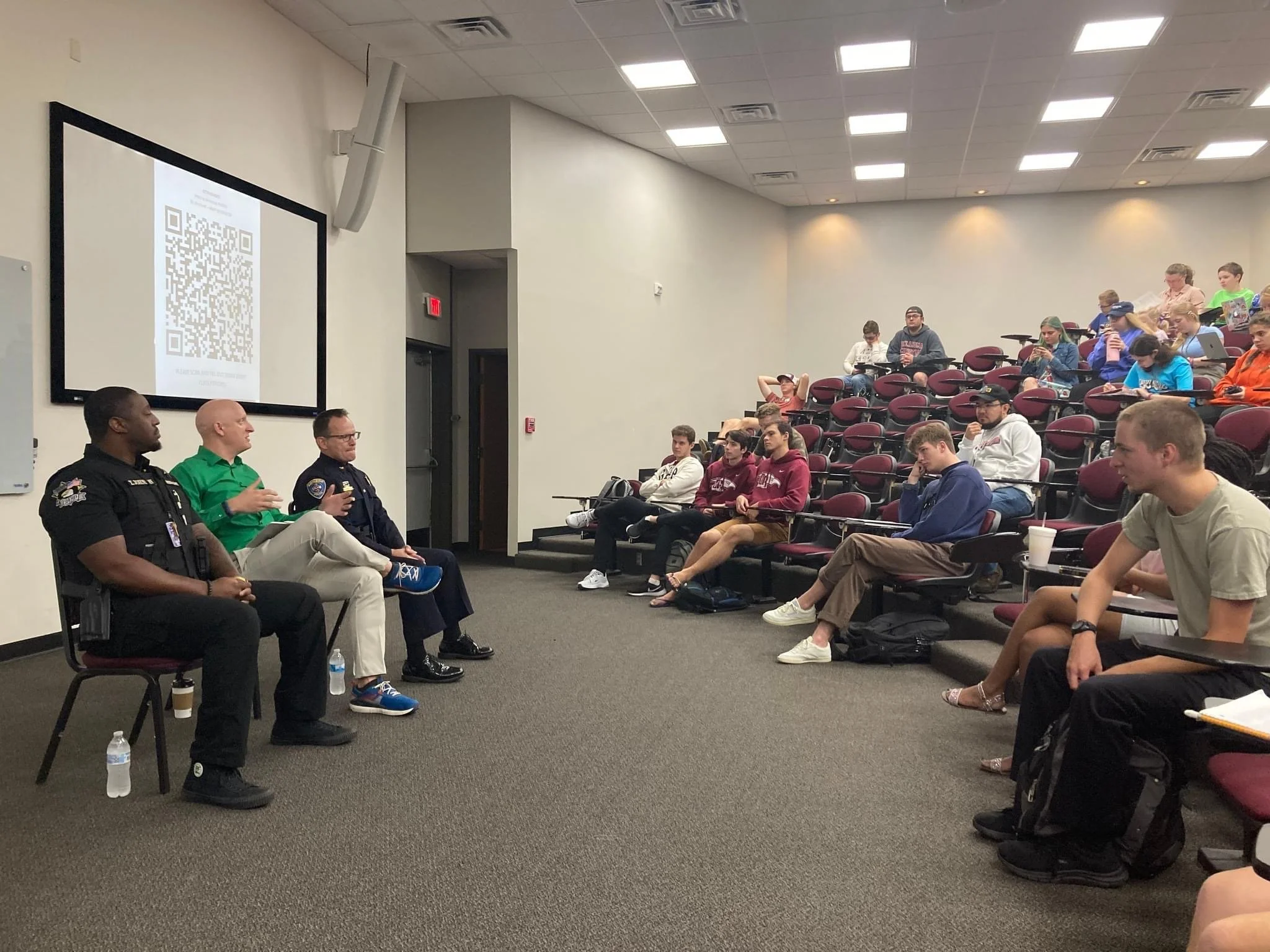 Associate Professor of Political Science Trey Orndorff hosts prominent guests 