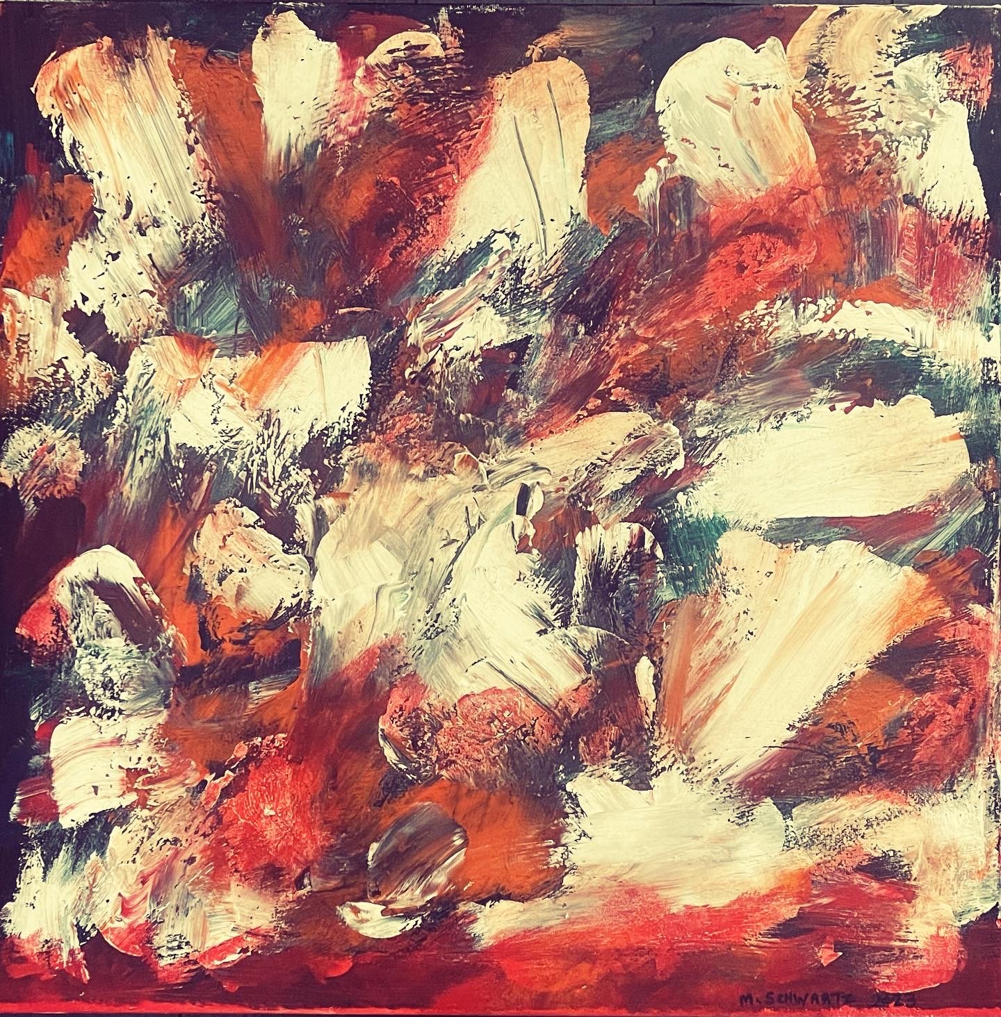  Acrylic on Canvas    20” x  20”    $700 