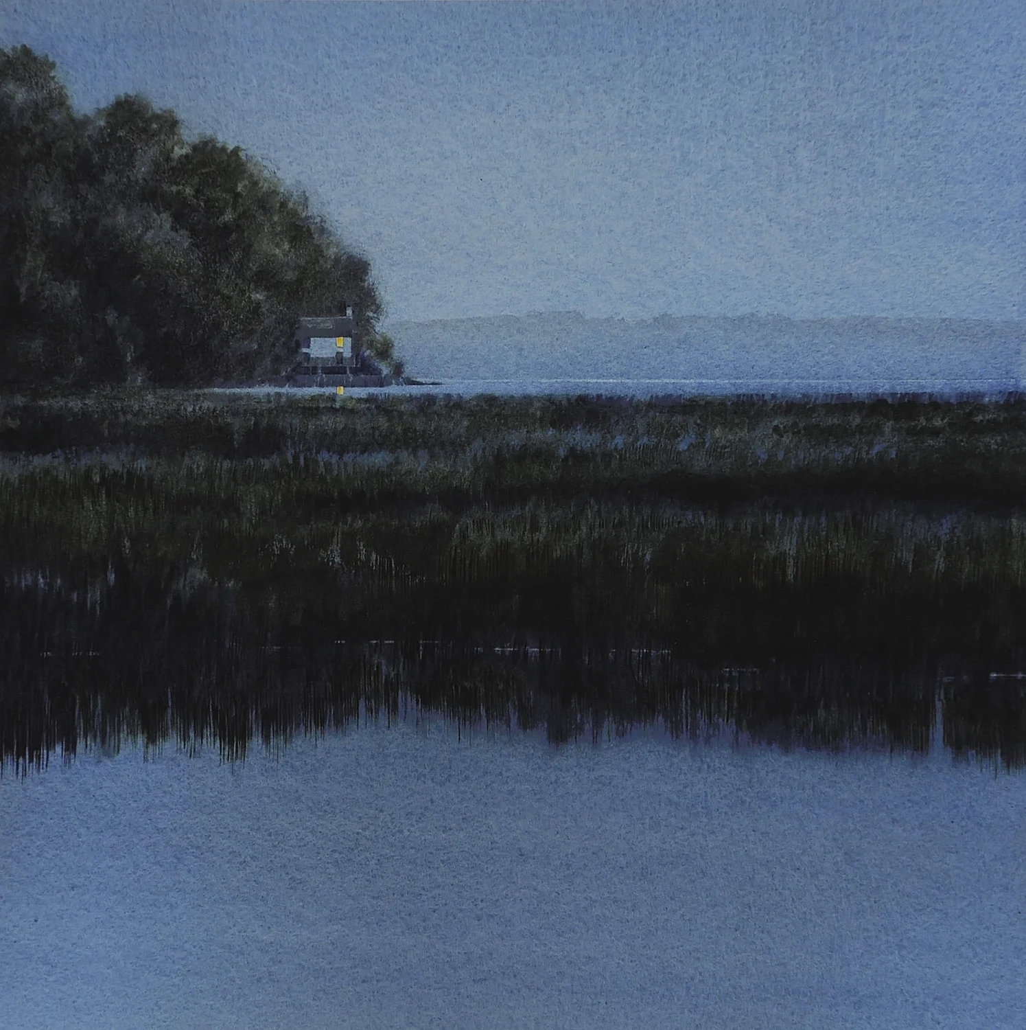 Dylan Thomas's Boathouse 7 x 7 in £50