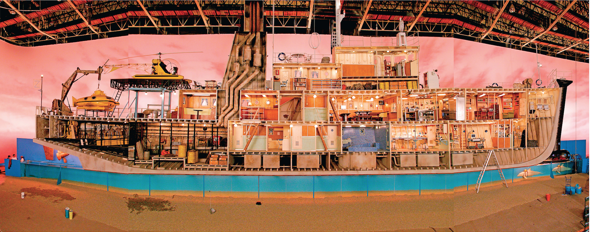 Wes Anderson levels of transparency