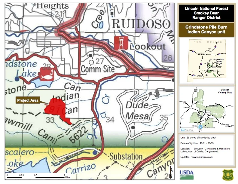 Indian Canyon pile burn NR map.jpg