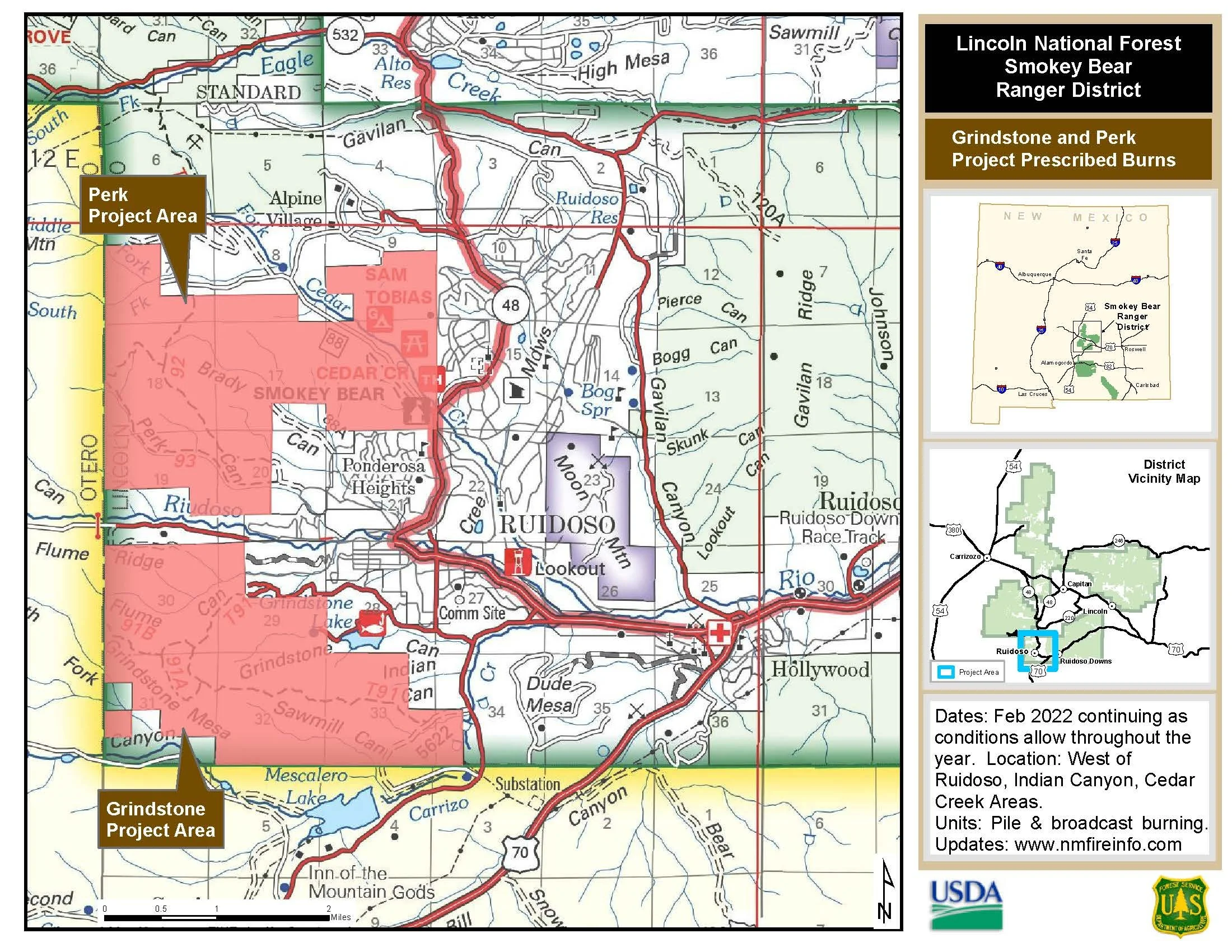 Prescribed Burns West of Ruidoso — Ruidoso-NM.gov  Municipal Website 