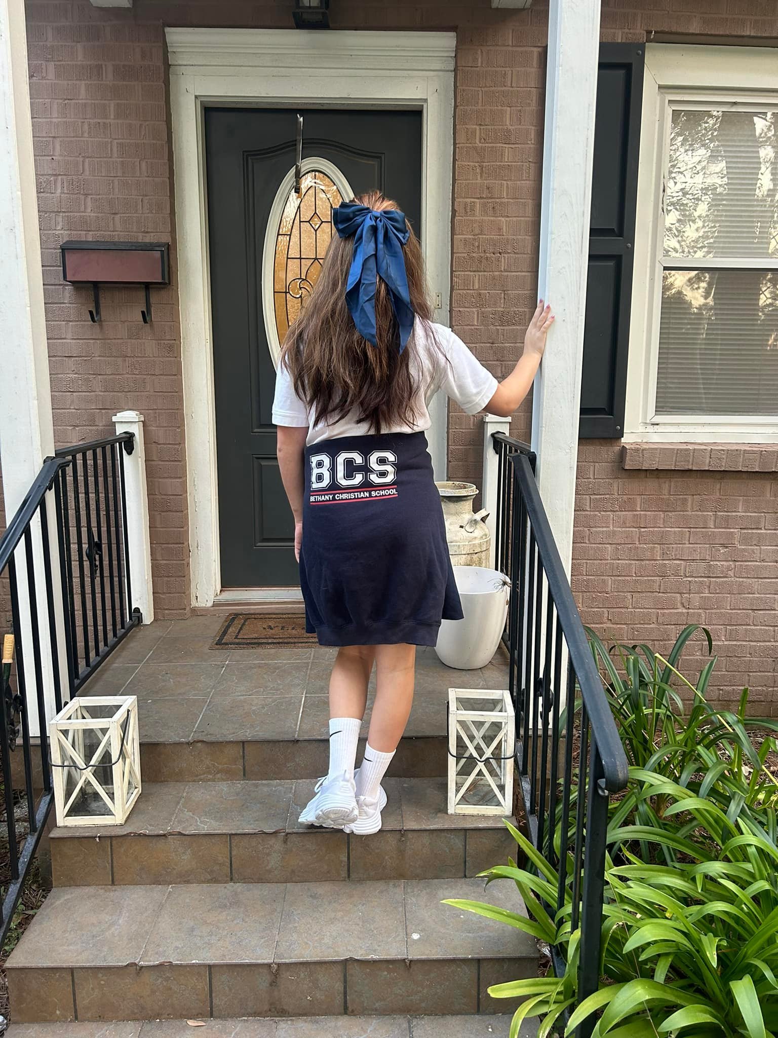 Gianna is headed off to her 8th grade year!!! #bcslions