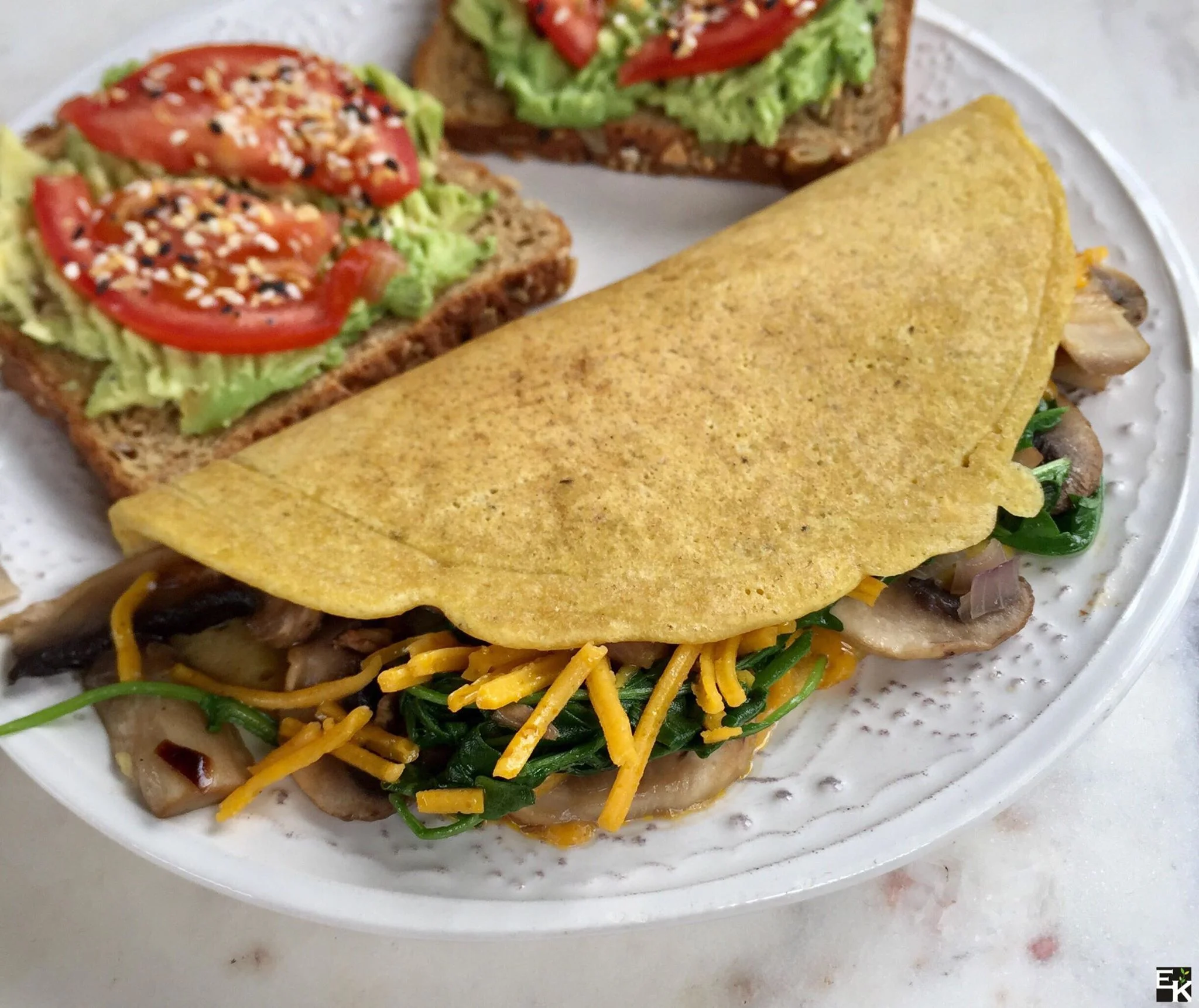 Chickpea Omelette! — EggTruth