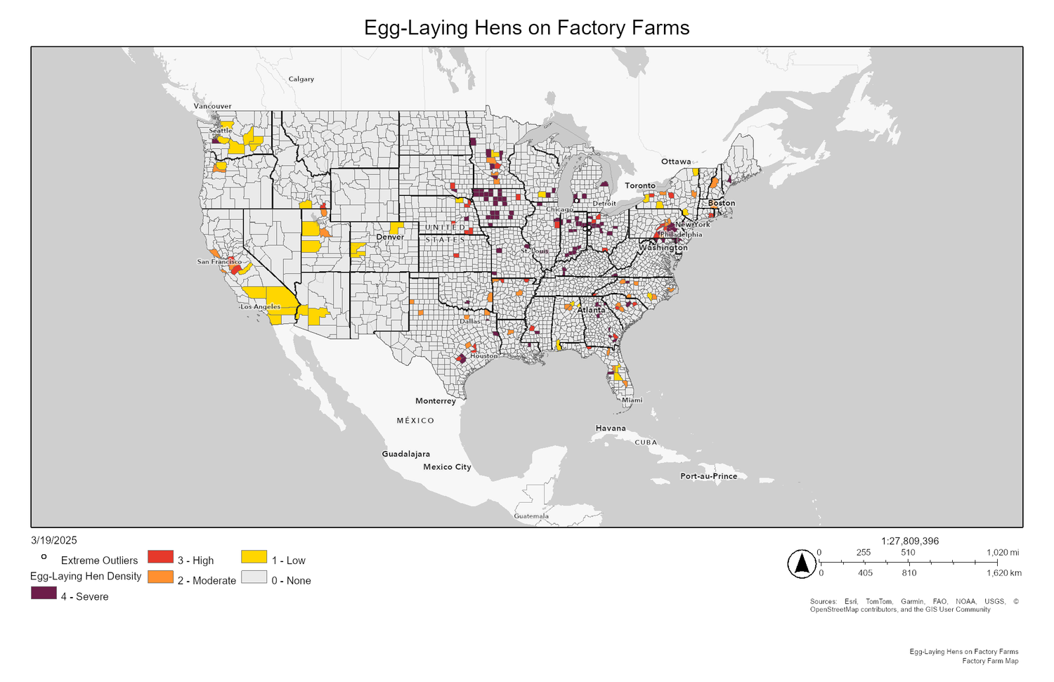 Factory Farm Map — Egg-Truth