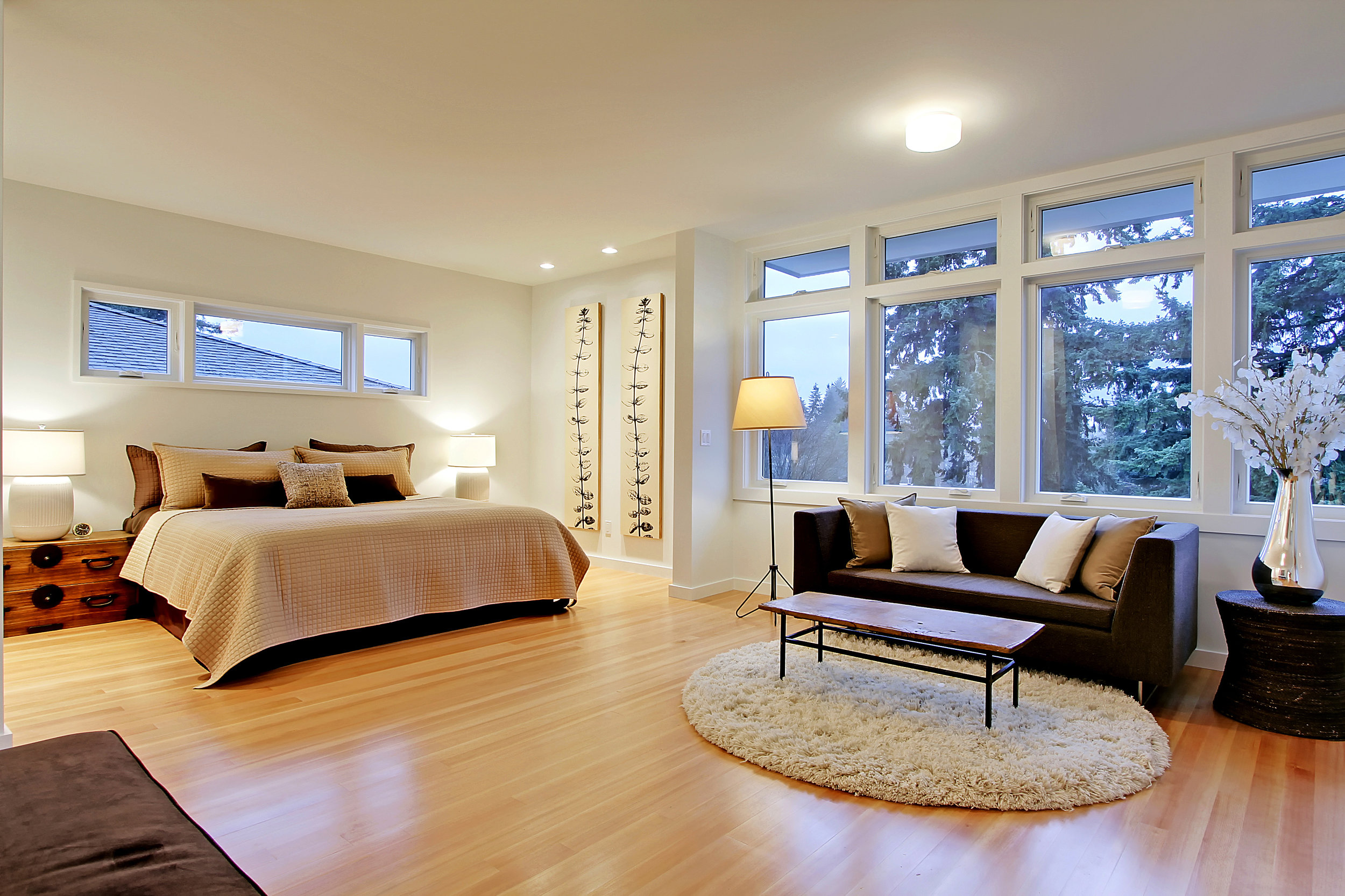 Master Bedroom Wood Floors