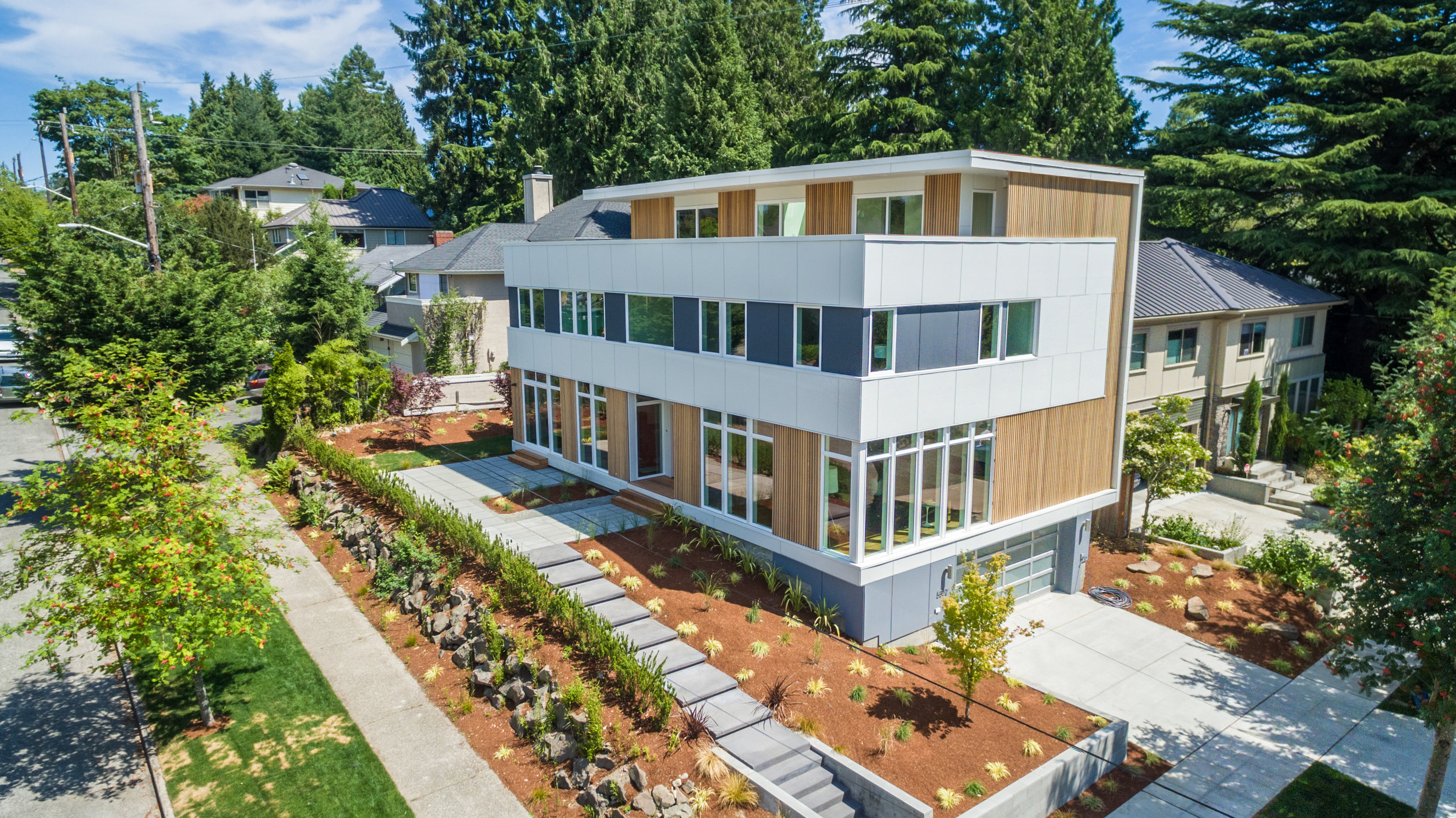 Modern Home with Views