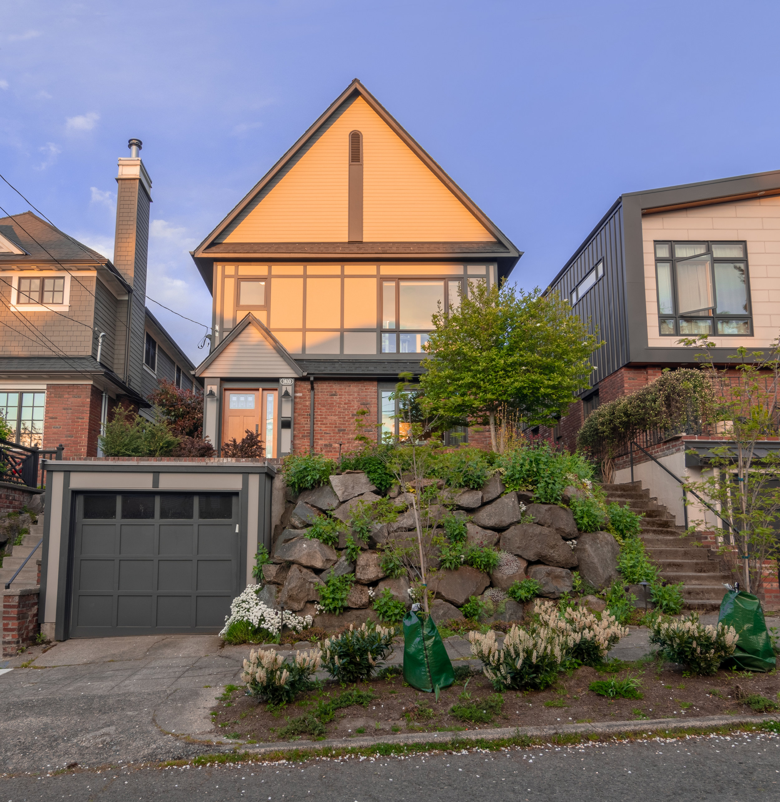 Queen Anne Modern Victorian Front Elevation