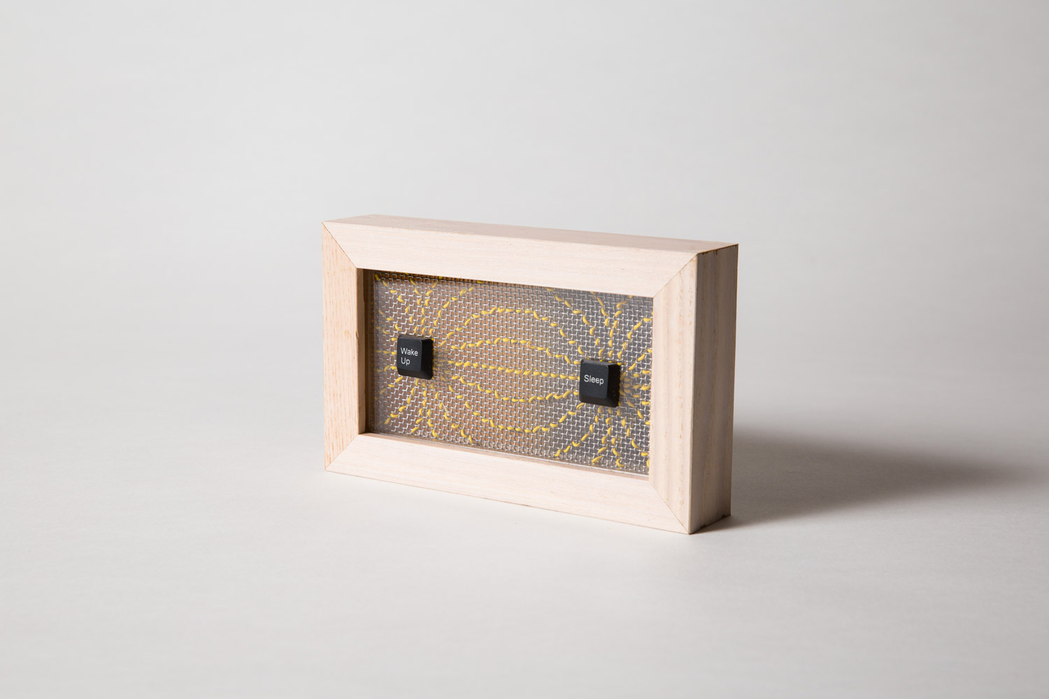 Electronic Waste Artwork - "Routine"