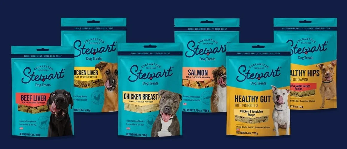 Stewart Introduces New Line of Treats with Benefits; Rolls Out Brand Refresh