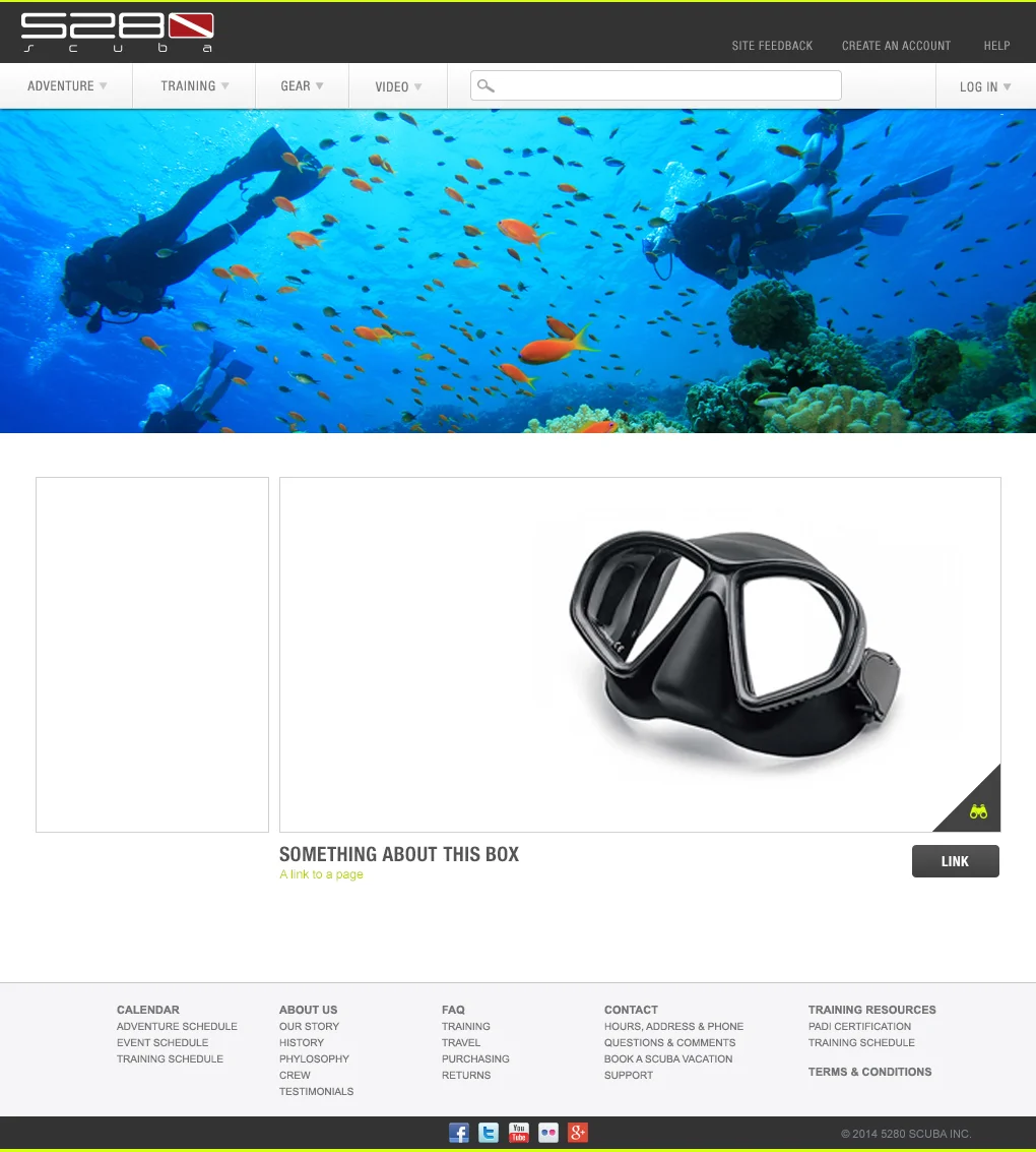 5280 Scuba - Rough Comp With Product Detail