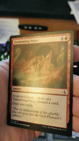 Tormenting Voice with Drake Haven underprinting.