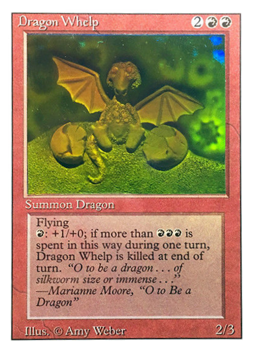 Dragon Whelp Holographic Sticker