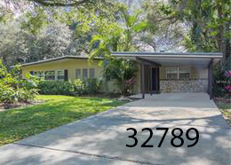 Mid-century modern in Winter Park 3 BR/2 BA - 1,731sf $298,000 2854 Mulford Ave Winter Park