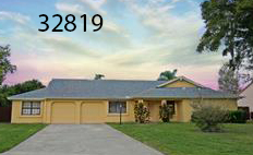 Split floorplan in Dr Phillips area 4 BR/3 BA - 2,304sf $309,999 6032 Crystal View Dr Orlando