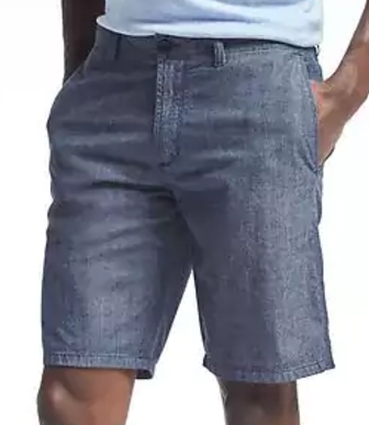 Aiden Chambray Short - $59.50 Banana Republic (10" inseam)